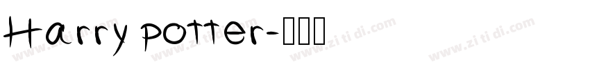 Harry potter字体转换
